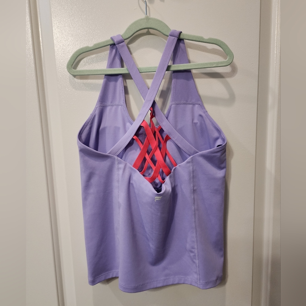 LIKE NEW Fabletics Boost Built-In Bra Tank